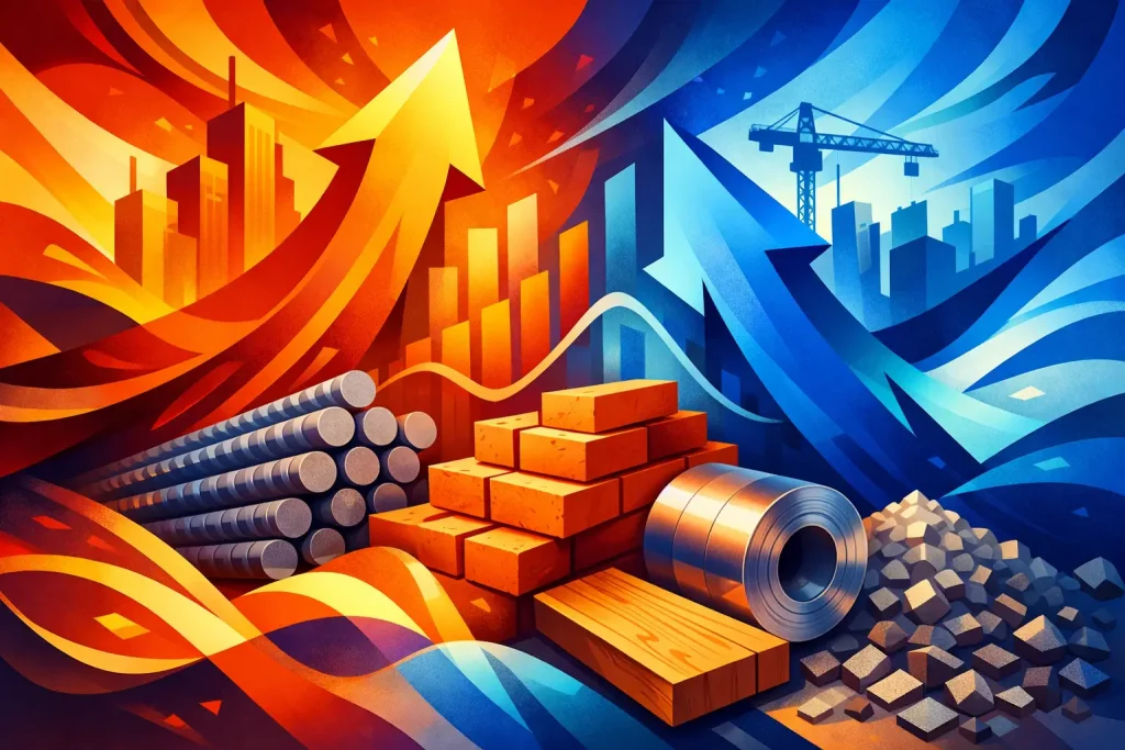 Construction Material Price Trends in 2026