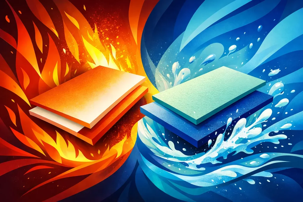 Fire Rated Gypsum Board and Water Proof Board
