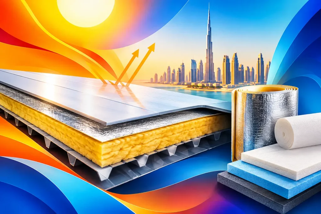Best Roofing Insulation Materials for UAE Projects
